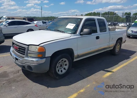 2007 GMC Sierra 1500 Classic Work Truck из США, поврежденный, VIN 1GTEC19V17Z121384